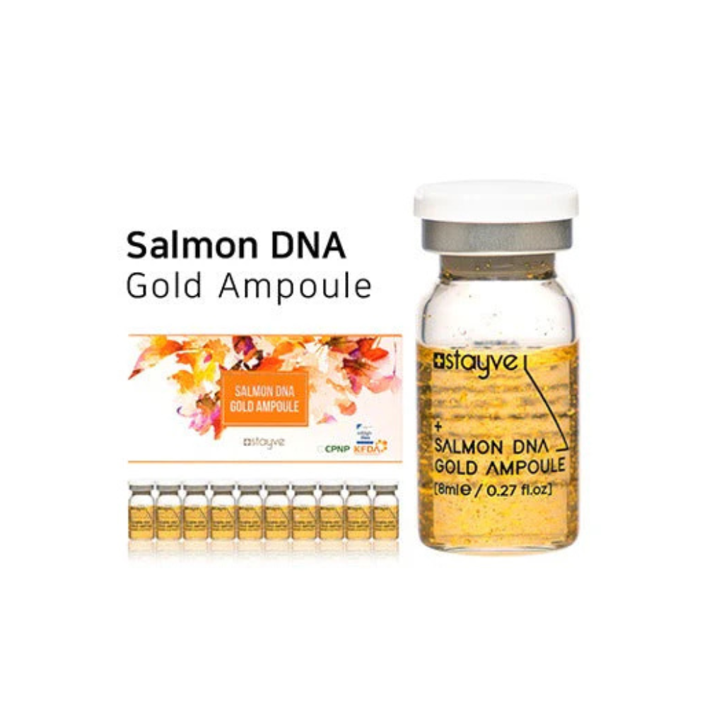 10 vials x Stayve Salmon DNA Gold Ampoule in one box