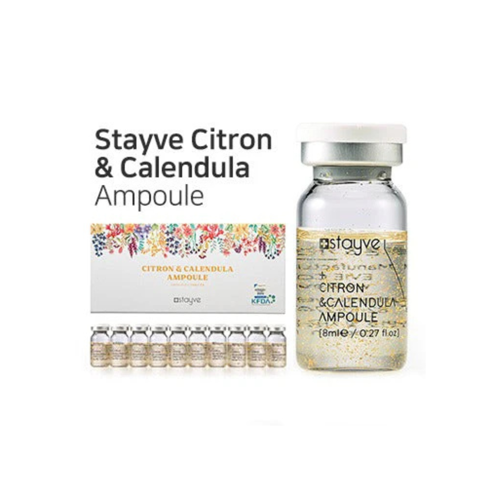 1 box of 10 vials x Stayve Citron & Calendula Ampoule