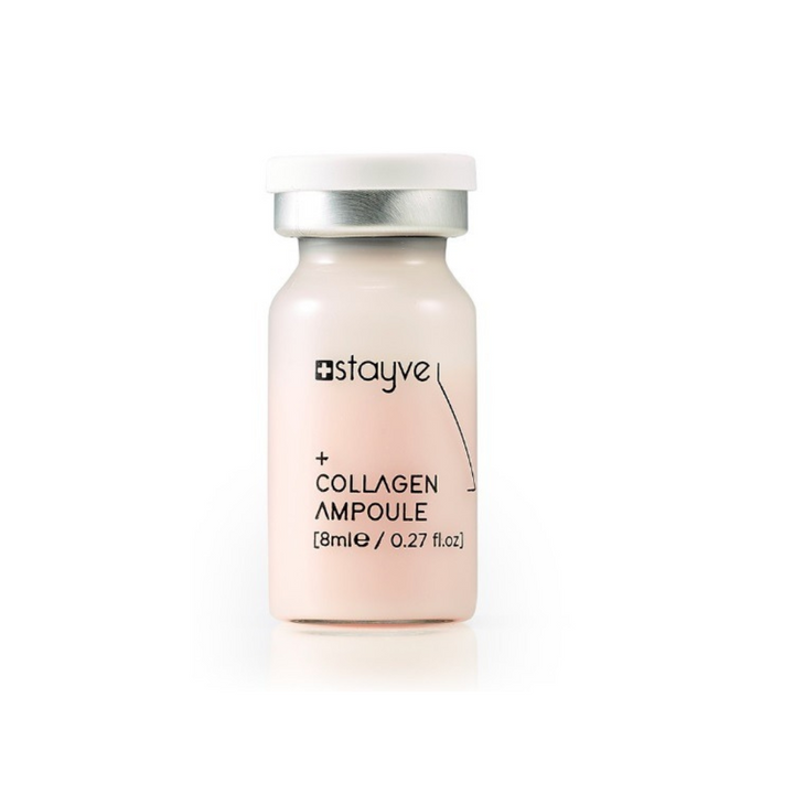 Close up on Stayve Collagen Ampoule (8ml each)