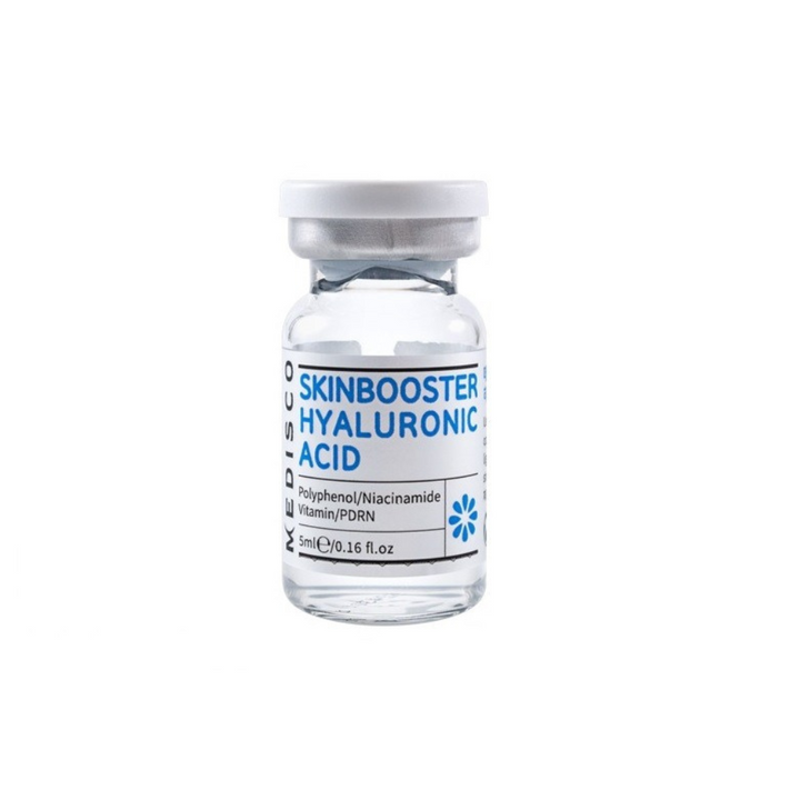 Close up on Medisco SkinBooster Hyaluronic Acid Ampoule (5ml each)