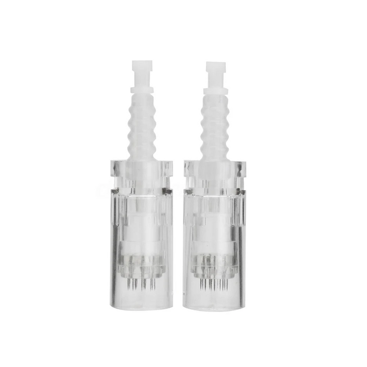 two Dr pen M5 white microneedling pin cartridge