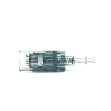 Load image into Gallery viewer, Dr pen M8 nano microneedling pin cartridge dark green side view