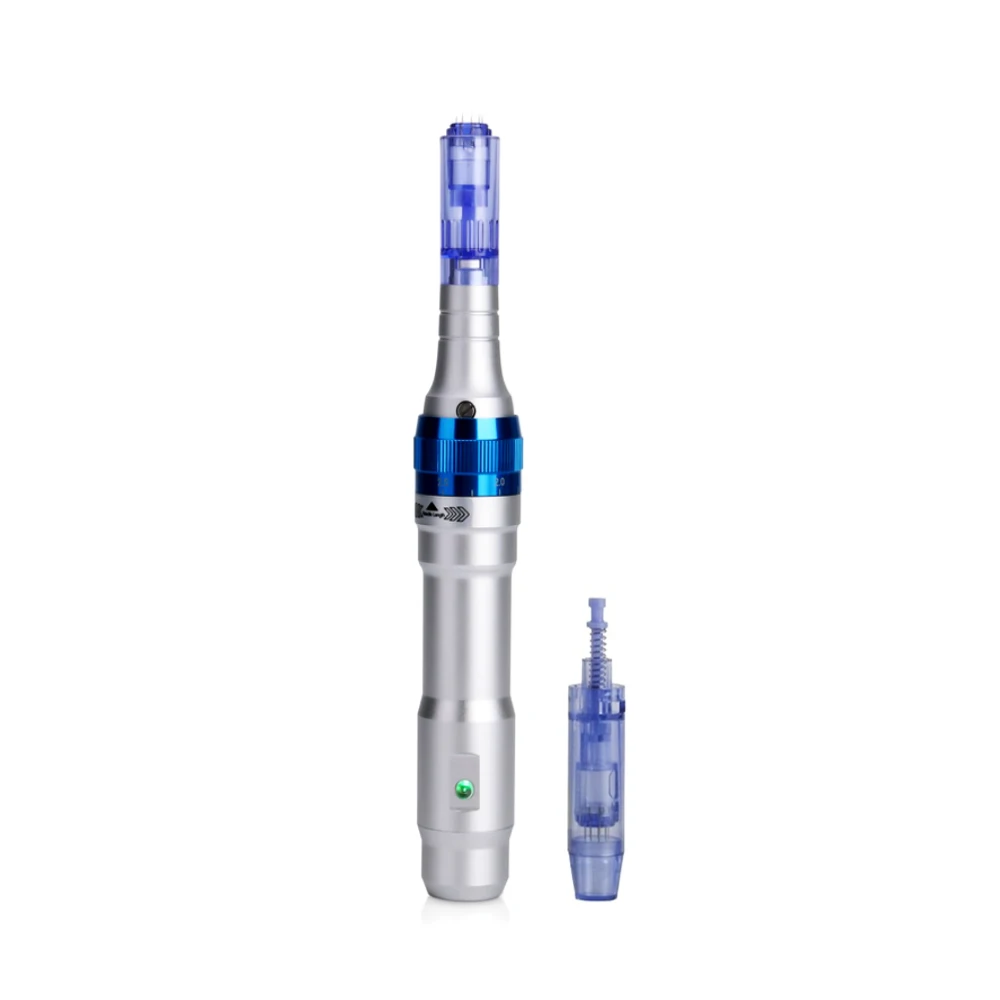 Dr pen A6 Ultima blue microneedling pen with replacement cartridge
