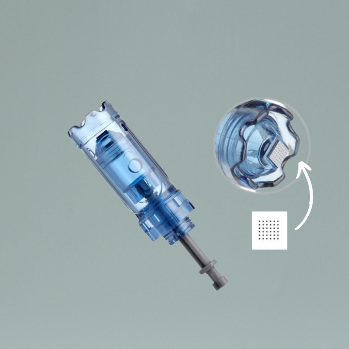 Cartuchos de nanoneedles cuadrados para Dr. Pen A9 (paquete de 10)