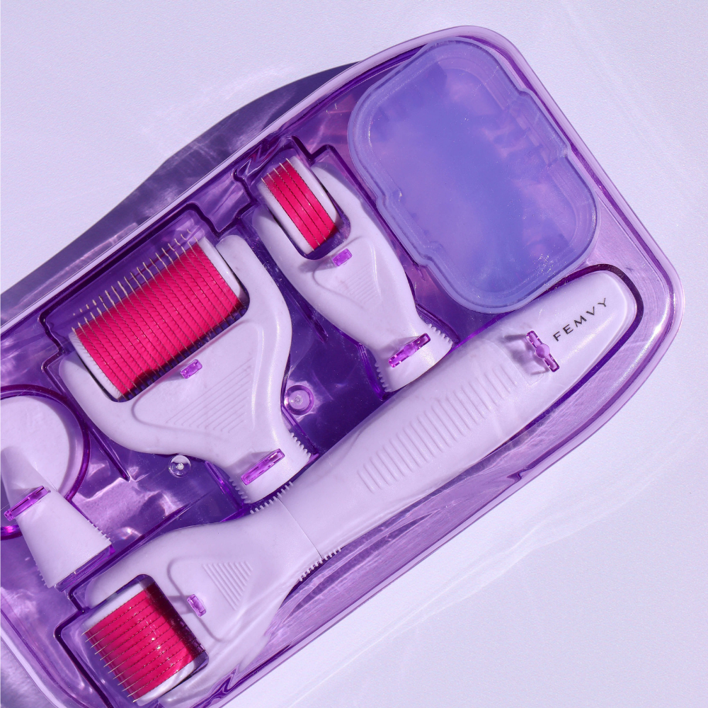 Femvy Derma Roller Набор из 6 в 1 дермароллеров