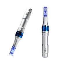 Load image into Gallery viewer, two dr pen A6 Ultima blue microneedling pen front view