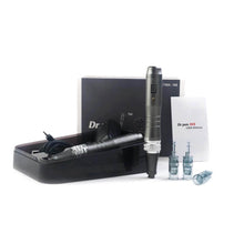 Load image into Gallery viewer, dr pen M8 microneedling pen package showing pen pen charger user manual box