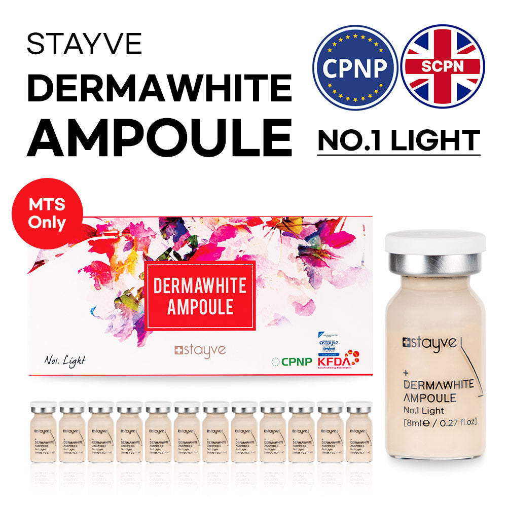 Stayve BB Glow Dermawhite Ampoule - No 1 Light (8ml x 12 vials