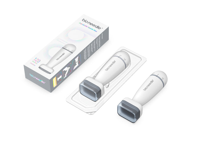 Bio Needle Derma Stamp ajustable outil de Micro Needling pour la croissance des cheveux