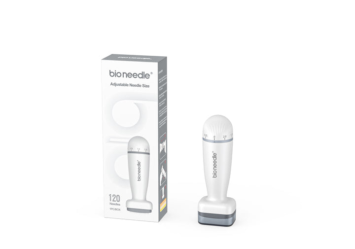 Bio Needle Derma Stamp ajustable outil de Micro Needling pour la croissance des cheveux