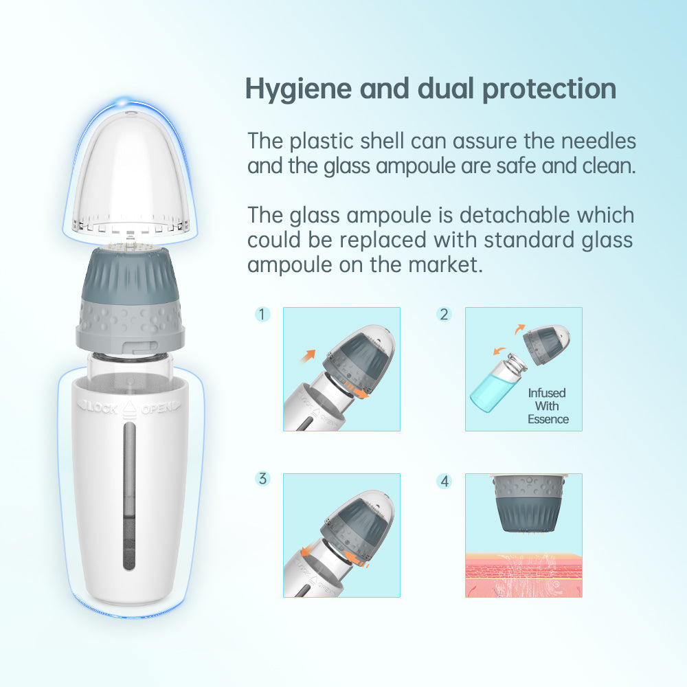 Dr. Pen Bio Needle H24 Hydra Adjustable Derma Stamp (10ml) – Dr