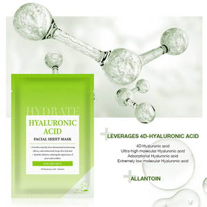 4D Hyaluronic Acid Facial Mask (4-pack)
