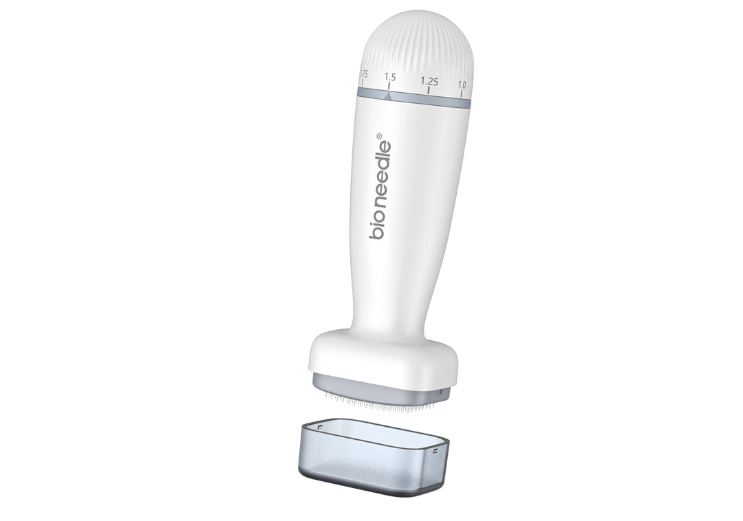 Bio Needle Derma Stamp ajustable outil de Micro Needling pour la croissance des cheveux