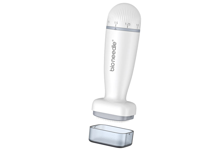 Bio Needle Derma Stamp ajustable outil de Micro Needling pour la croissance des cheveux