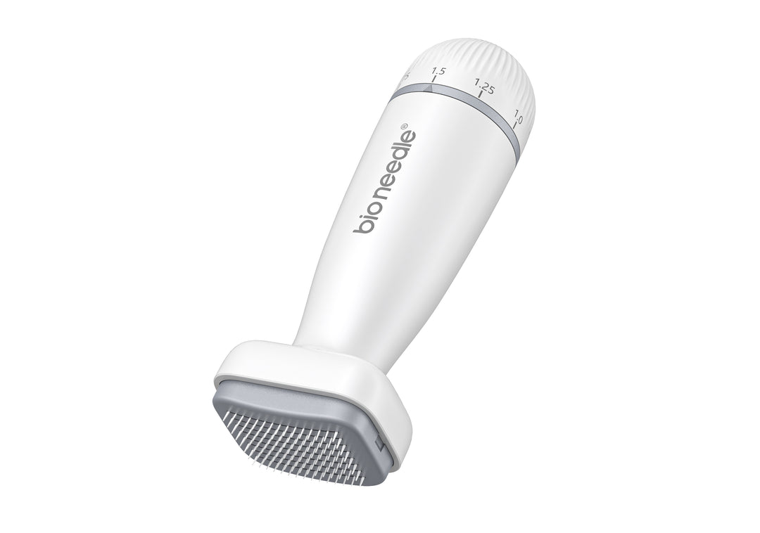 Bio Needle Derma Stamp ajustable outil de Micro Needling pour la croissance des cheveux