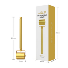 Load image into Gallery viewer, 24K Gold Plated Lux Derma Roller (250 Pins)