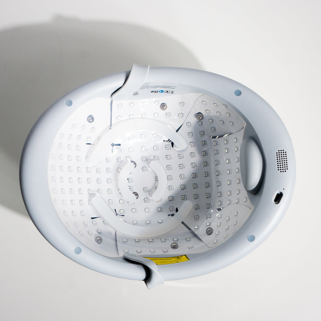 Casque Reboot Volume Max pour la croissance des cheveux 200 diodes laser - Approuvé par la FDA