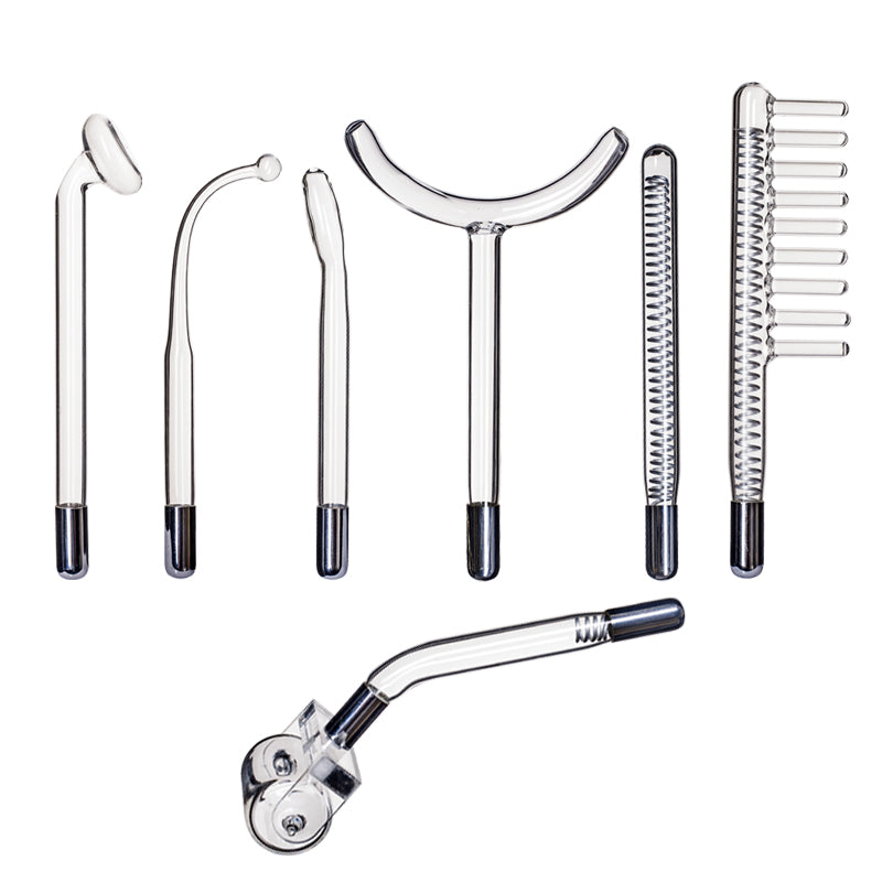 Peachaboo High-Frequency Therapy Wand for Acne (7 types of probes)