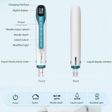 Load image into Gallery viewer, Hydra Pen H6 Advanced Serum Infusion Microneedling Pen with Light Therapy