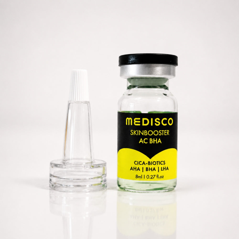 Medisco Skinbooster AC BHA vial with clear applicator tip