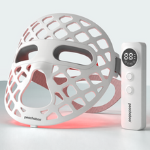 Load image into Gallery viewer, Peachaboo glo lite silicone led face mask