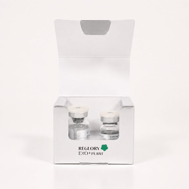 Reglory EXO+Plant Centella Asiatica exosome skin booster open display box