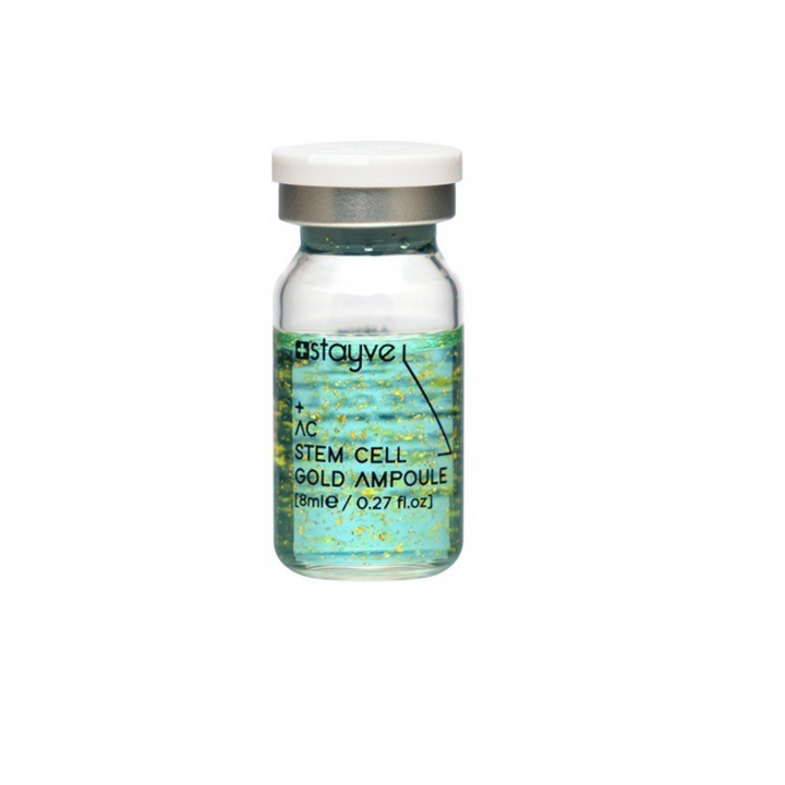 Close up on Stayve AC Stem Cell Gold Ampoule