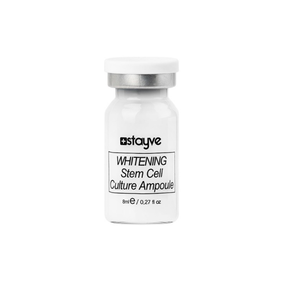 Close up on Stayve Whitening Stem Cell Culture Ampoule