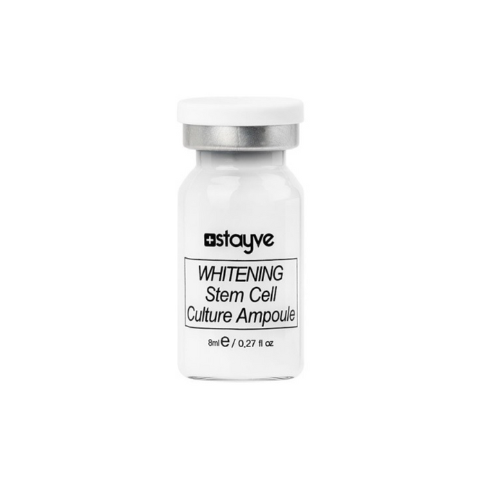Close up on Stayve Whitening Stem Cell Culture Ampoule