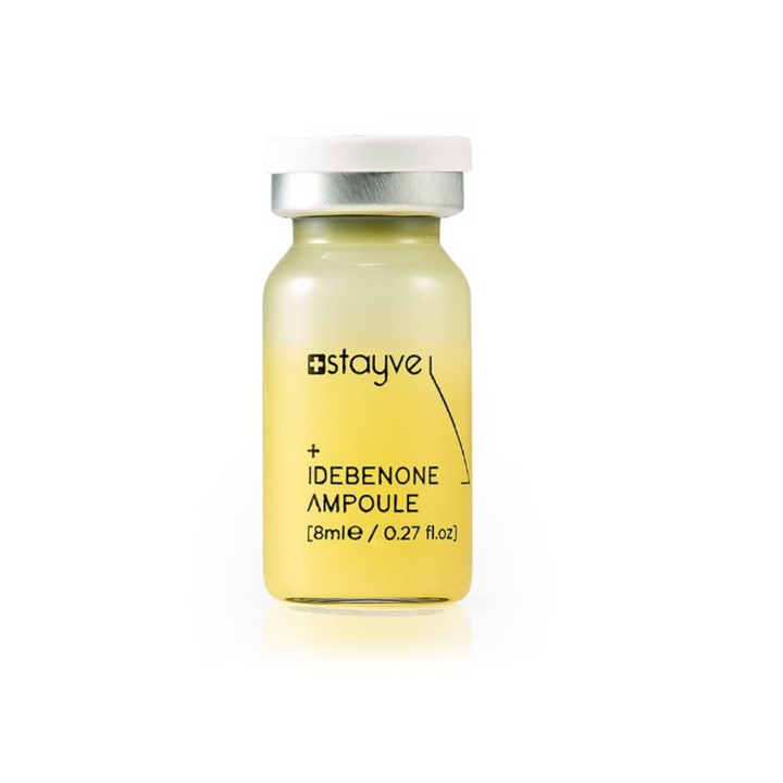 Close up on Stayve Idebenone Ampoule (8ml each)