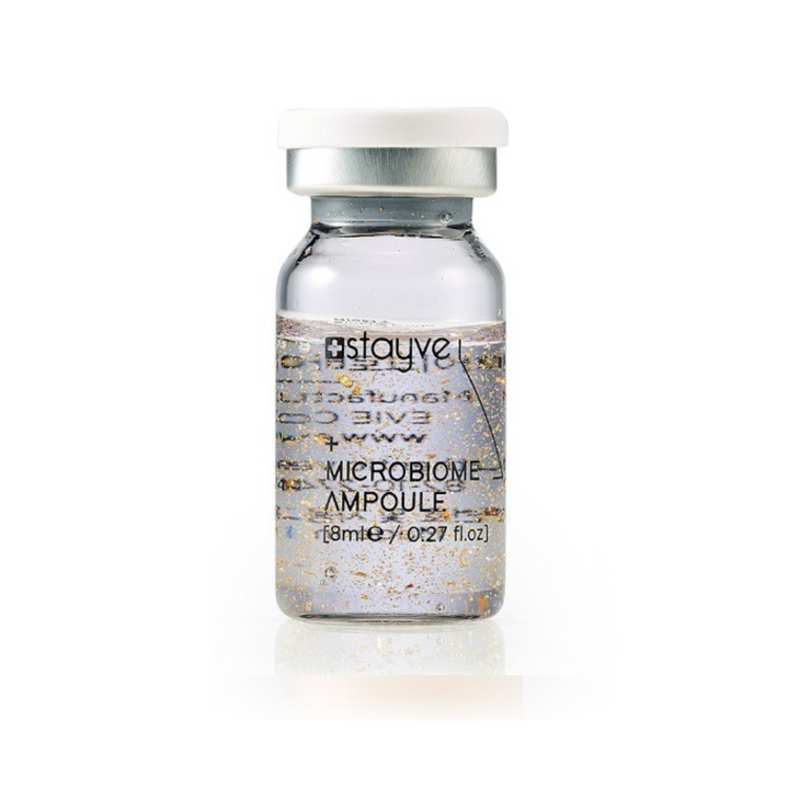 Close up on Stayve Microbiome Ampoule (8ml each)