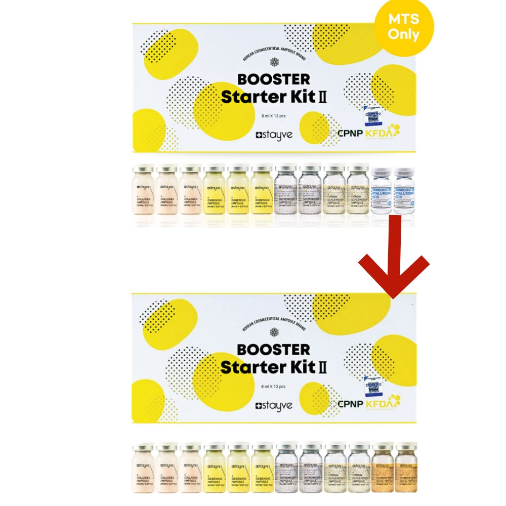 Stayve Booster Starter Kit 2 (Microneedling Ampoule) – Dr. Pen US