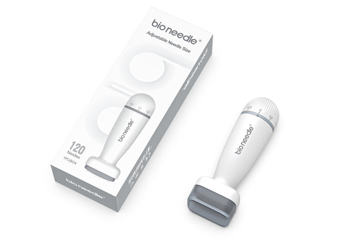 Bio Needle Derma Stamp ajustable outil de Micro Needling pour la croissance des cheveux