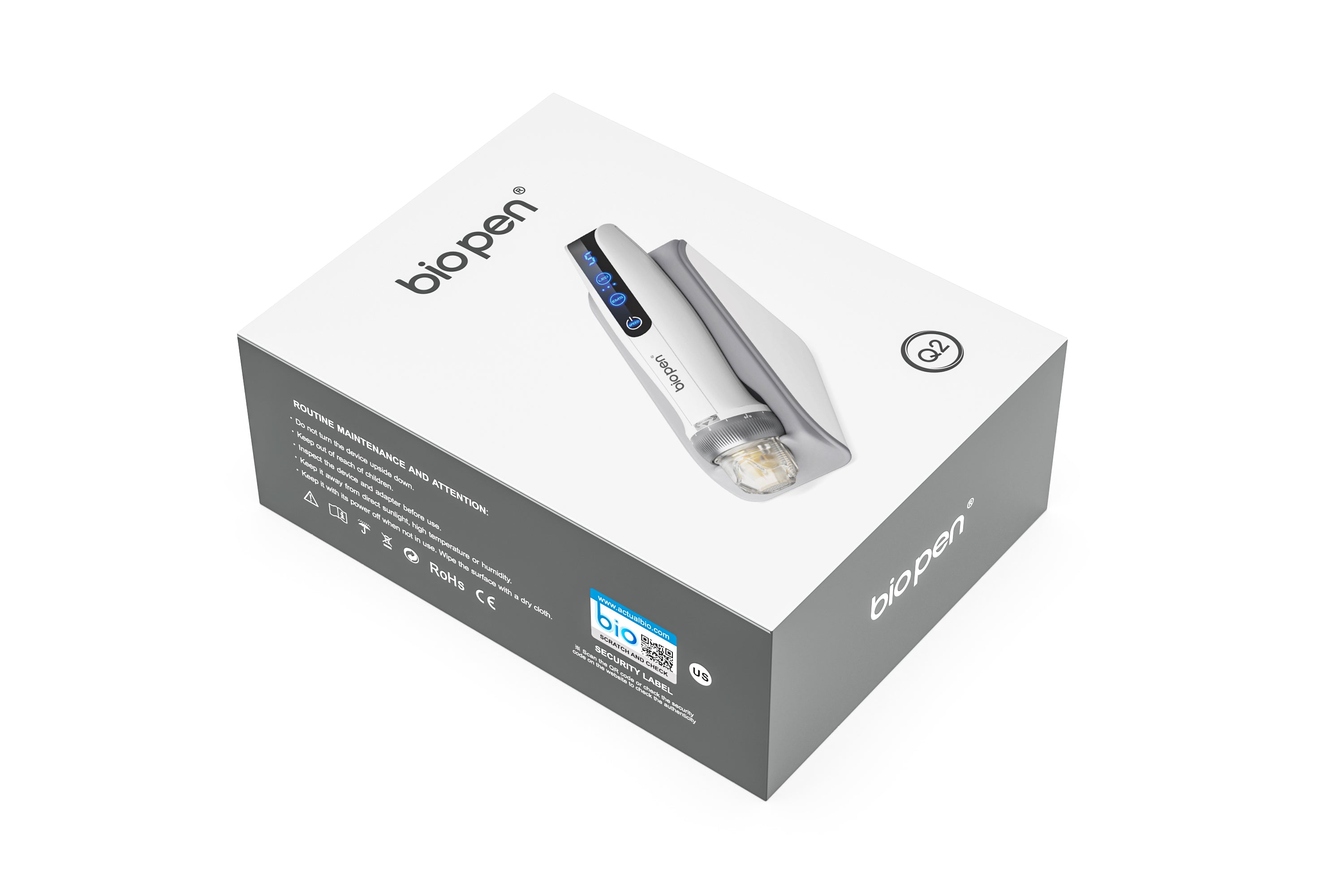 Bio Pen Q2 By Dr. Pen 3-in-1 Microneedling Pen With LED