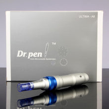 Load image into Gallery viewer, Image of Dr. Pen Ultima A6 Professional Plus device with box