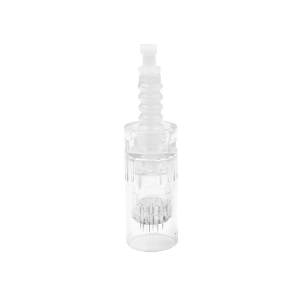 Dr pen M5 white microneedling pin cartridge front view 