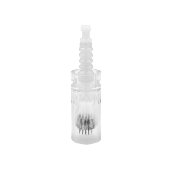 Dr pen M5 white microneedling pin cartridge front view 