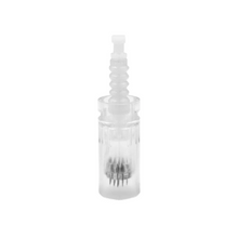 Load image into Gallery viewer, Dr pen M5 white microneedling pin cartridge front view 