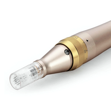 Load image into Gallery viewer, Dr pen M5 microneedling pen attached to M5 pin cartridge 