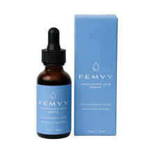 Load image into Gallery viewer, Femvy Hyaluronic Acid Serum - bottle and box