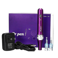Load image into Gallery viewer, dr pen X5 Ultima microneedling pen package showing pen pen charger user manual box