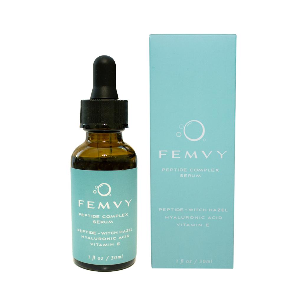 Femvy peptide complex serum and box